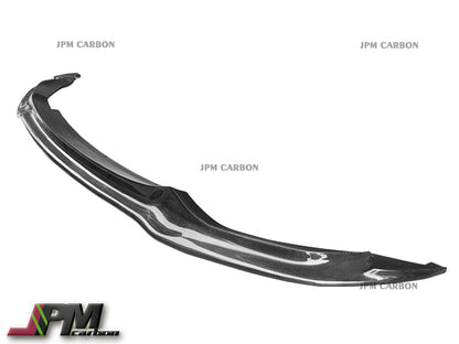 V Style Carbon Fiber Front Bumper Add-on Lip Fits For 2015-2020 BMW F80 M3 / F82 M4 Only