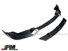 [JPMCarbon] V Style Carbon Fiber Front Bumper Add-on Lip Fits For 2019-2021 BMW F87 M2 Competition Only