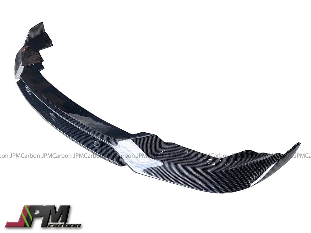 [JPMCarbon] V Style Carbon Fiber Front Bumper Add-on Lip Fits For 2019-2021 BMW F87 M2 Competition Only