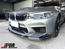 3D Style Carbon Fiber Front Bumper Add-on Lip Fits For 2018-2020 BMW F90 M5 Only