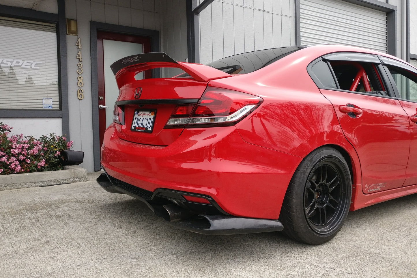 Spoiler Extension – Honda Civic Si Sedan (Kouki FB6, 2013-2015)