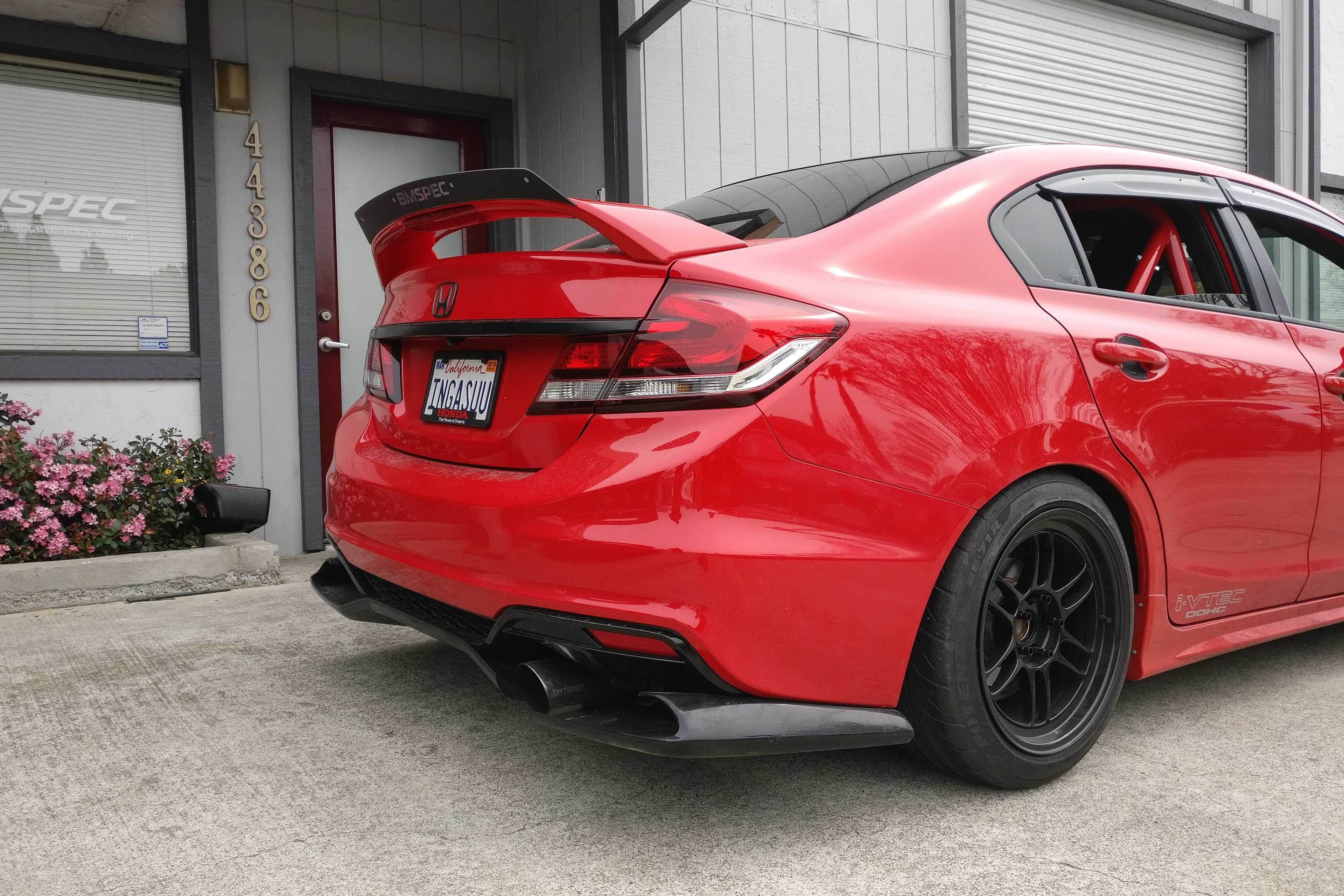 Spoiler Extension – Honda Civic Si Sedan (Kouki FB6, 2013-2015)