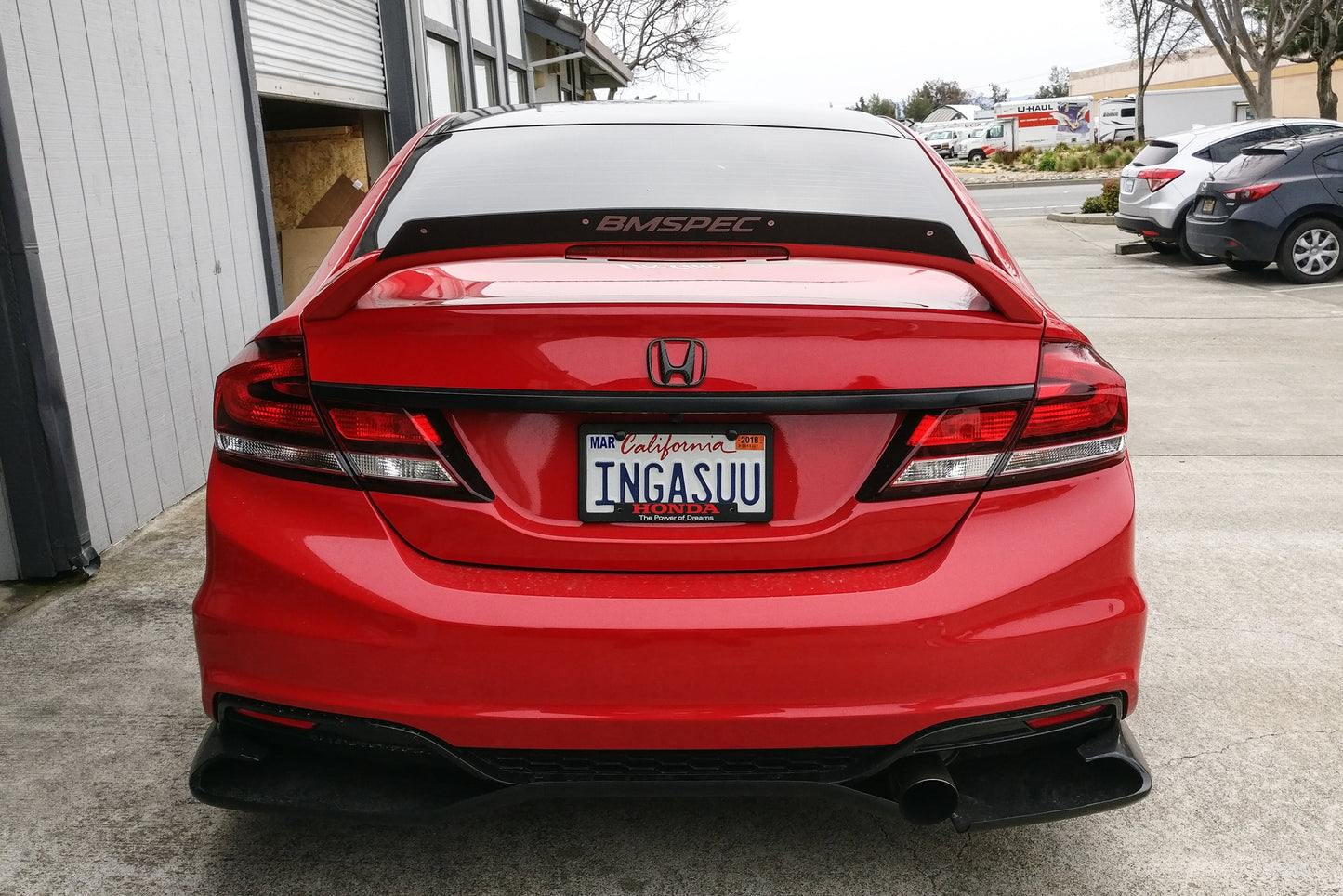 Spoiler Extension – Honda Civic Si Sedan (Kouki FB6, 2013-2015)