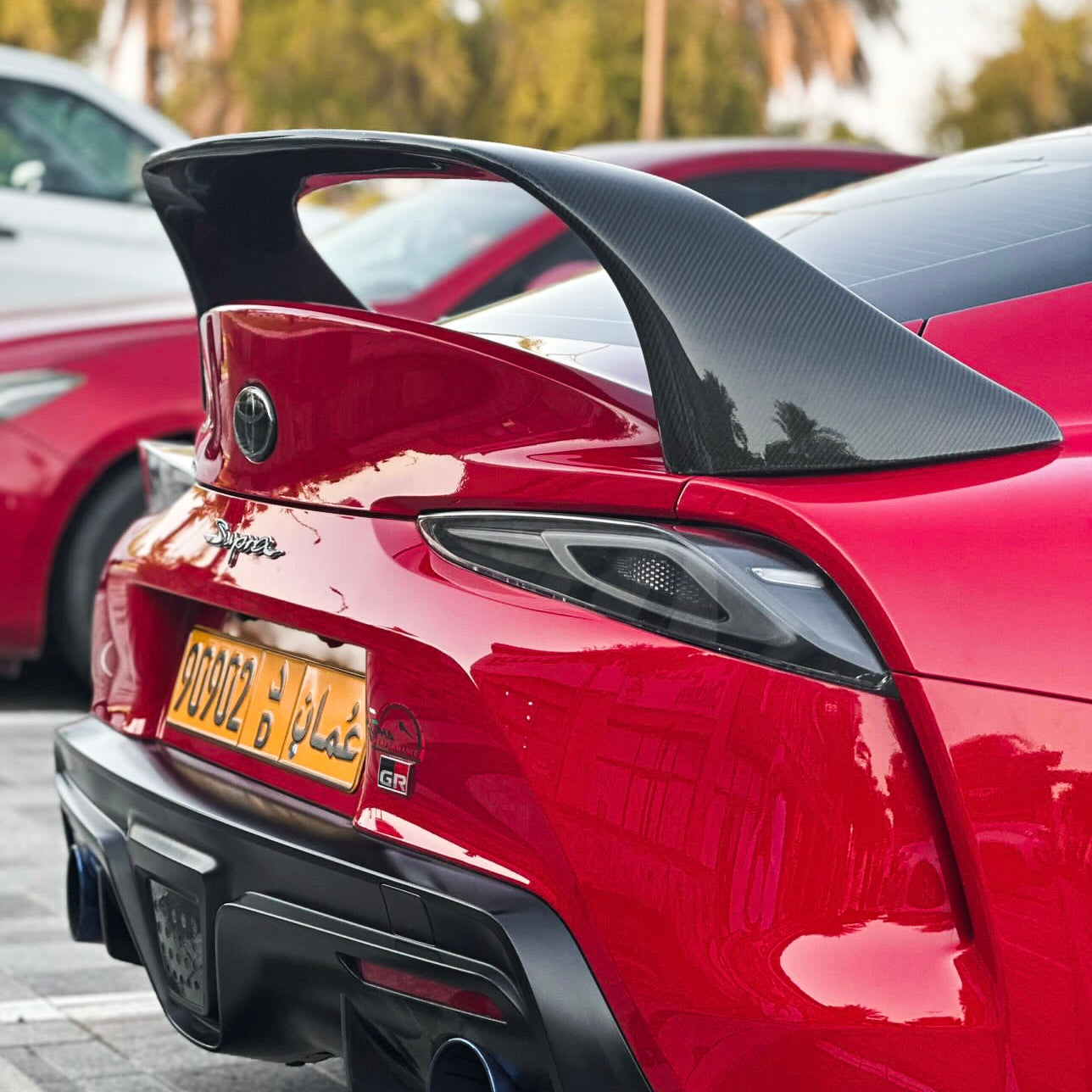OEM+ Designs Clear Tail Light Lens for GR Supra (A90/91)