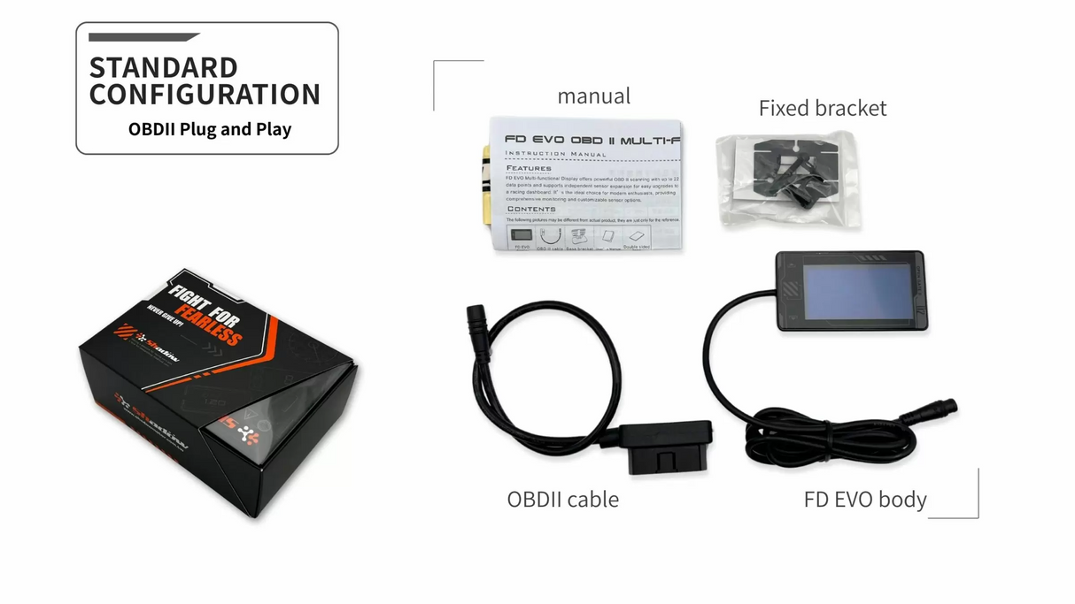 FD EVO OBD II Multi-functional Display