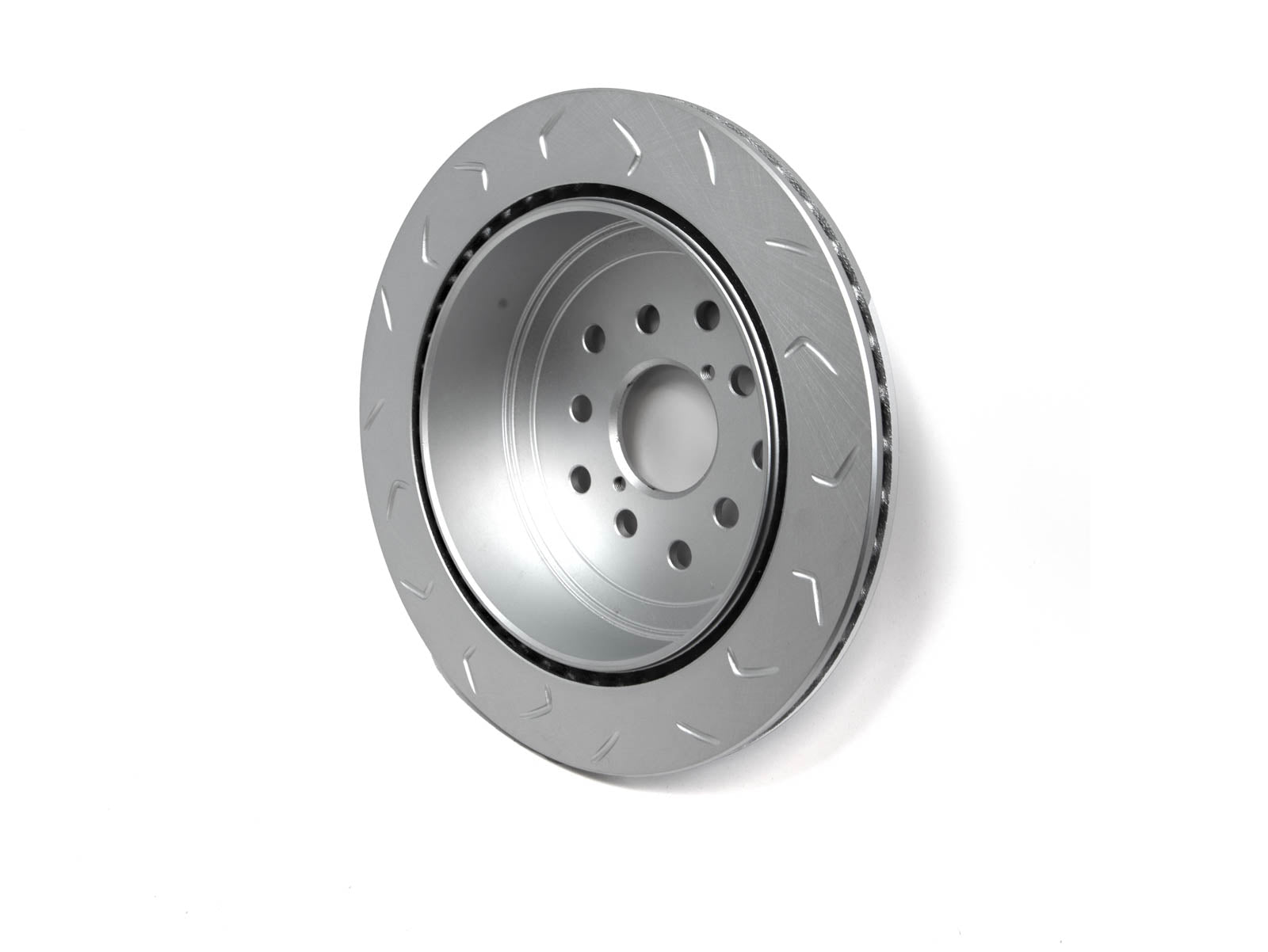 FactionFab Slotted Rear Rotor V2 Dual Drilled - Subaru WRX 2022+ 6mt / FR-S / BRZ / 86 2013+