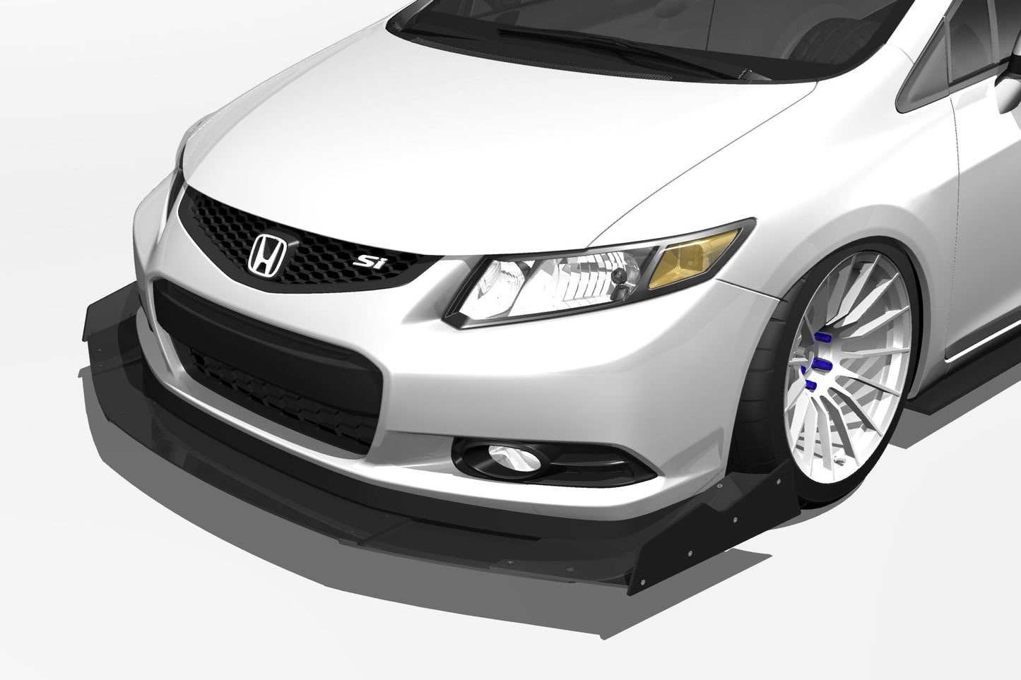 Front Splitter – Honda Civic Si Coupe (FG4, 2012-2013)
