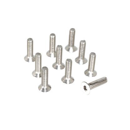 ZSPEC M8-1.25x25mm Flat-Head FHSC Fasteners, Stainless, 10-Pack