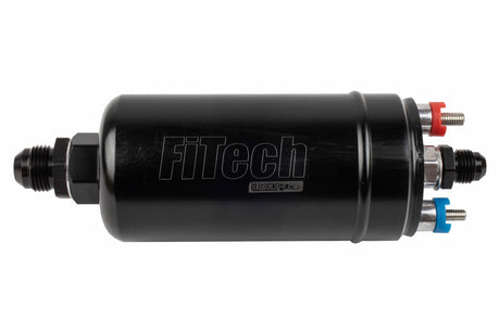 FiTech Fuel Injection - Inline 255Lph EFI Fuel Black Finish