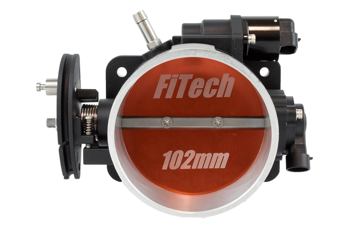 FiTech Fuel Injection - 102mm LS Throttle Body Cast Aluminum