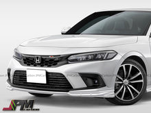 [JPMCarbon] Mugen Style Unpainted PP(Polypropylene) Front Lip (3pcs) For 2022-2025 Honda Civic 11th Gen