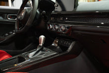 OLM LE Carbon Fiber Interior Dash Cover (2pc) - 2022+ FL Honda Civic / FL5 Type R