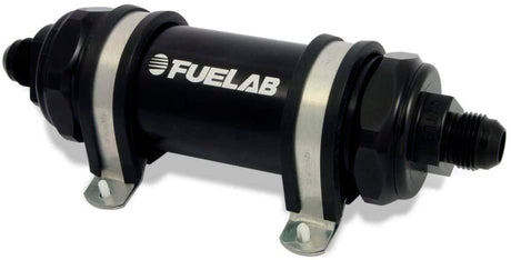 Fuelab - Fuel Filter In-Line 5in 100 Micron Stainles 10AN