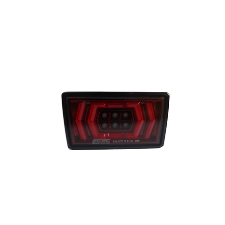 JDMuscle [15-25 WRX, 15-21 STI] F1 Style Rear Fog/Brake Light V2 *Latest Version