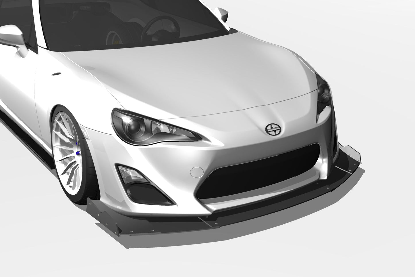 Front Splitter – Scion FRS & Toyota GT86 (ZN6/ZC6, 2012-2016)