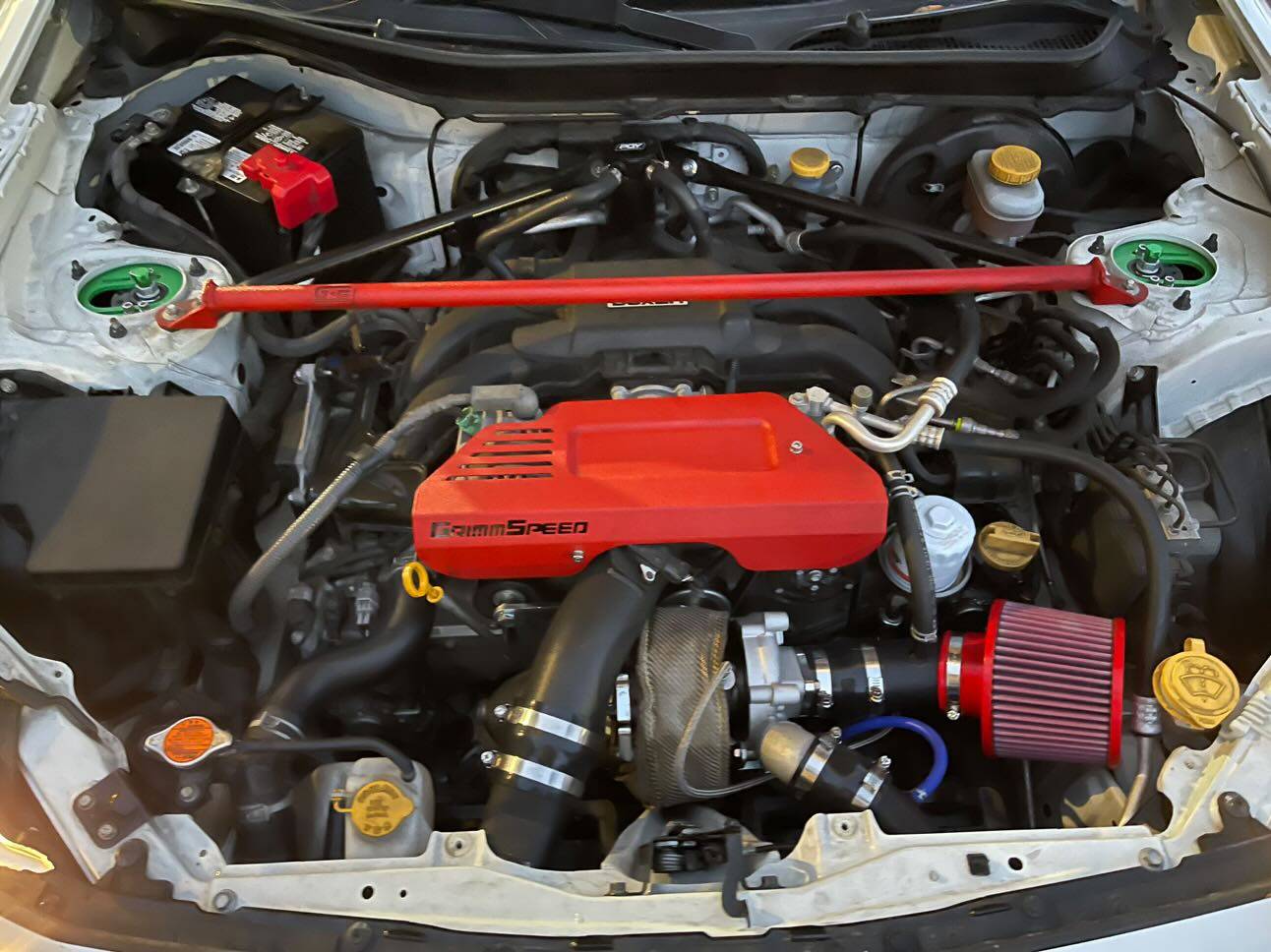 TR Subaru BRZ / Scion FRS / Toyota 86 FT86 Dual Ceramic Ball Bearing (DCBB) Turbo Kit Up to 500 WHP (TR-TS1053)