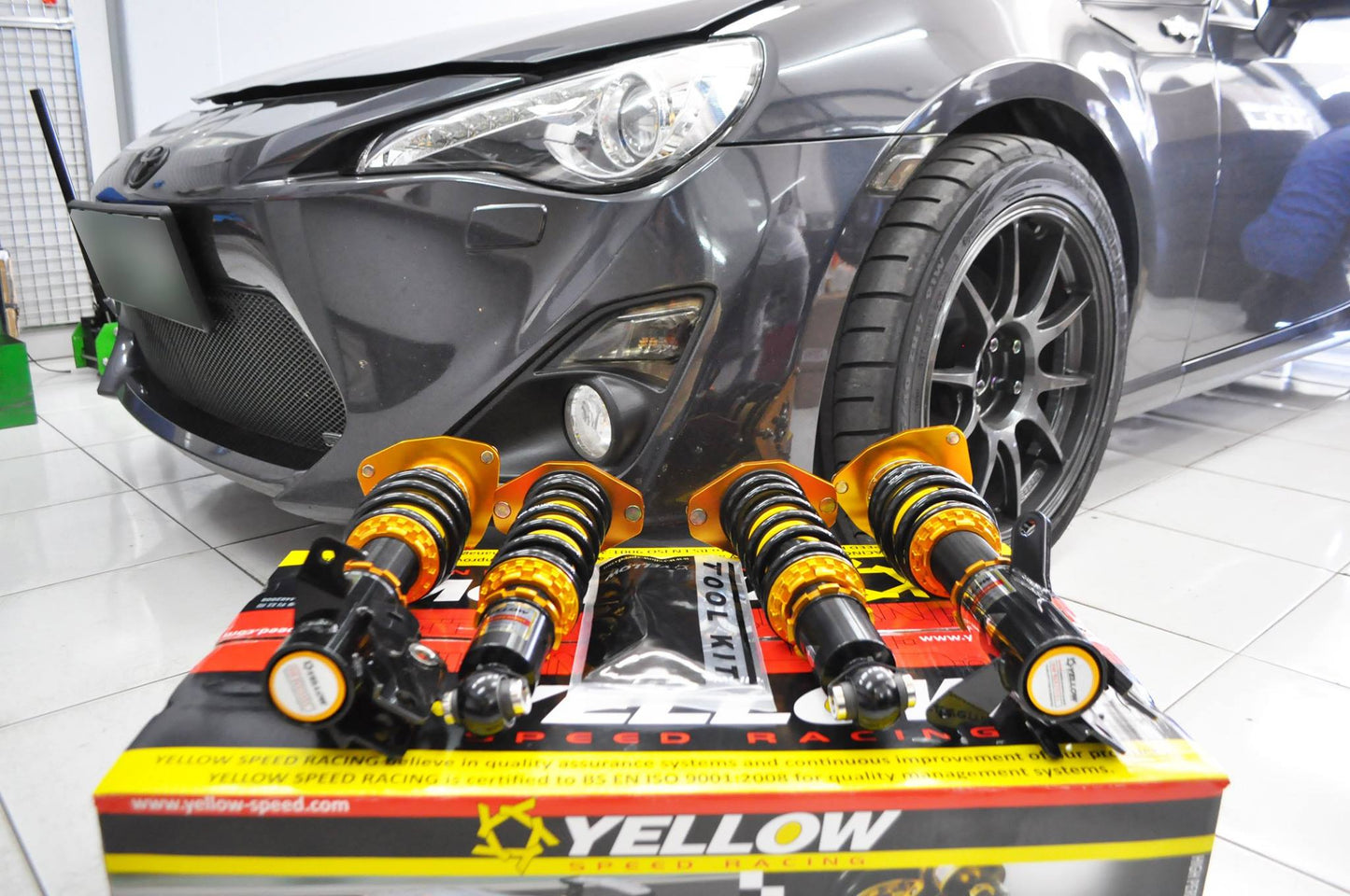 YSR Pro Sport Digressive Series Coilovers - Scion FR-S 2013-2016 (ZN6)