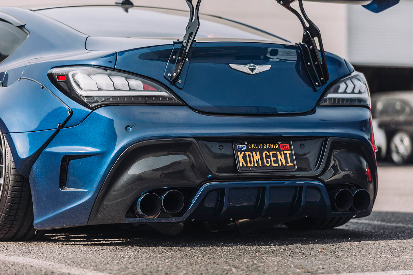 2010-2016 Hyundai Genesis Coupe Solus Rear Bumper