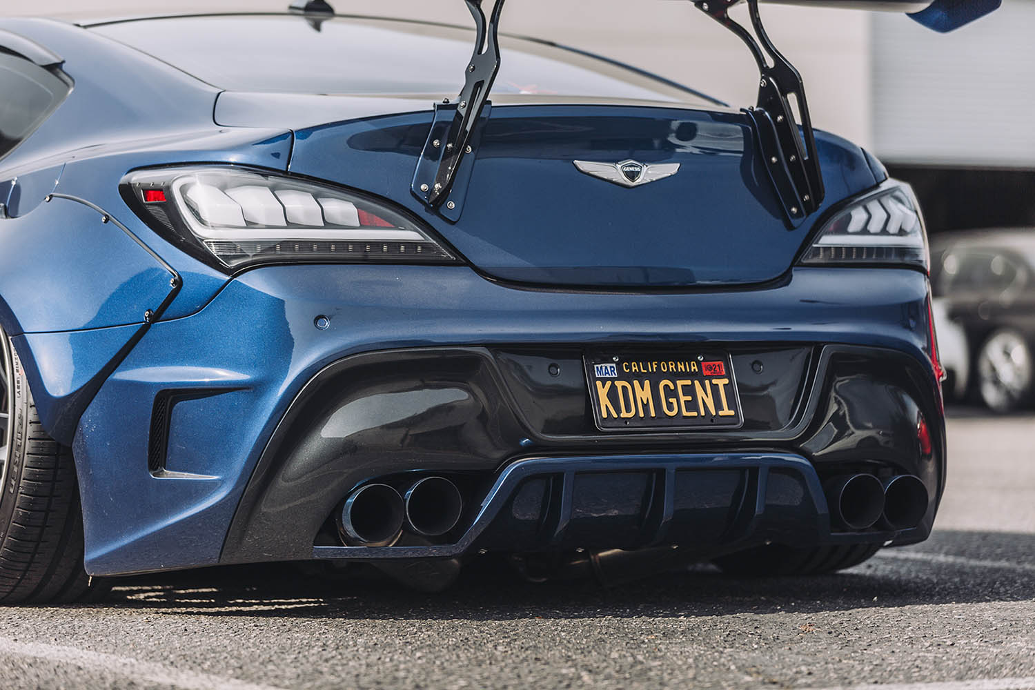 2010-2016 Hyundai Genesis Coupe Solus Rear Bumper