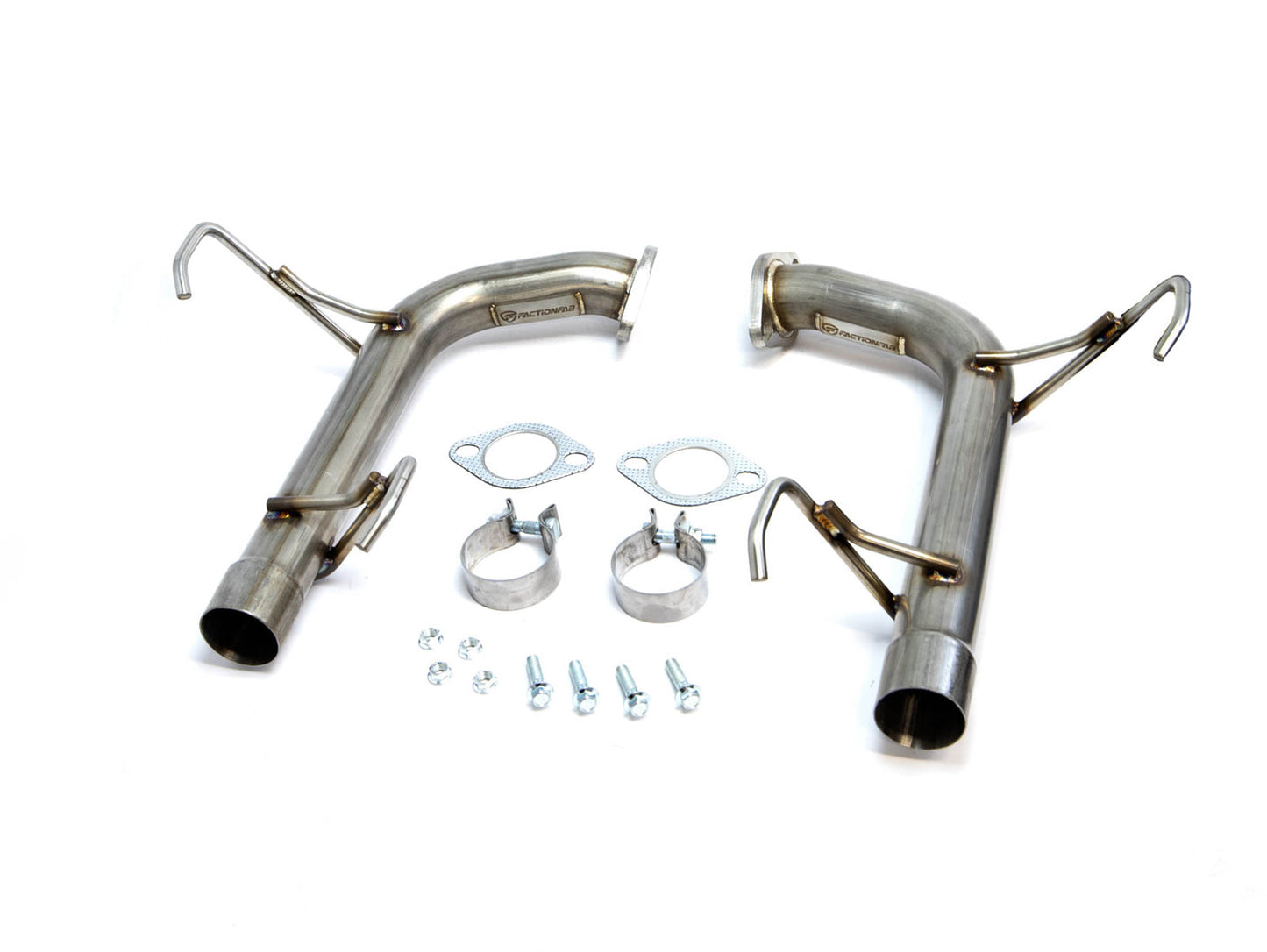 FactionFab Axle Back Exhaust Black Chrome Tip 2022 + WRX
