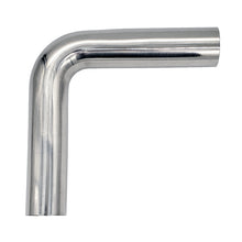 2.500" 16ga Tight Radius 90° Mandrel Bend - (2.500" CLR / 6.000" Legs) - Polished OD - 304 Stainless
