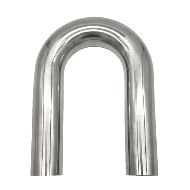 2.500" x 0.047" 180° Mandrel Bend CP2 Titanium - (3.750" CLR / 6.000" Legs)