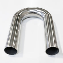 1.750" 16ga 180° Mandrel Bend - (2.625" CLR / 6.000" Legs) - Polished OD - 304 Stainless