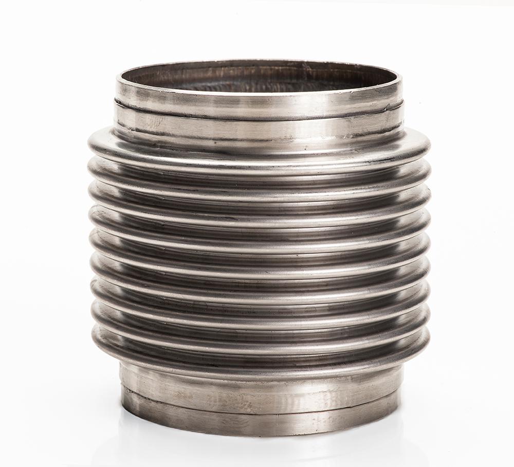 3.000" Flex Bellow (with Inner Liner) x 4.000" Overall Length - 321 Stainless