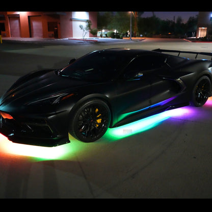 Flow Series LED Underglow Lighting Kit 3.0 | Custom 6pc | Flexible