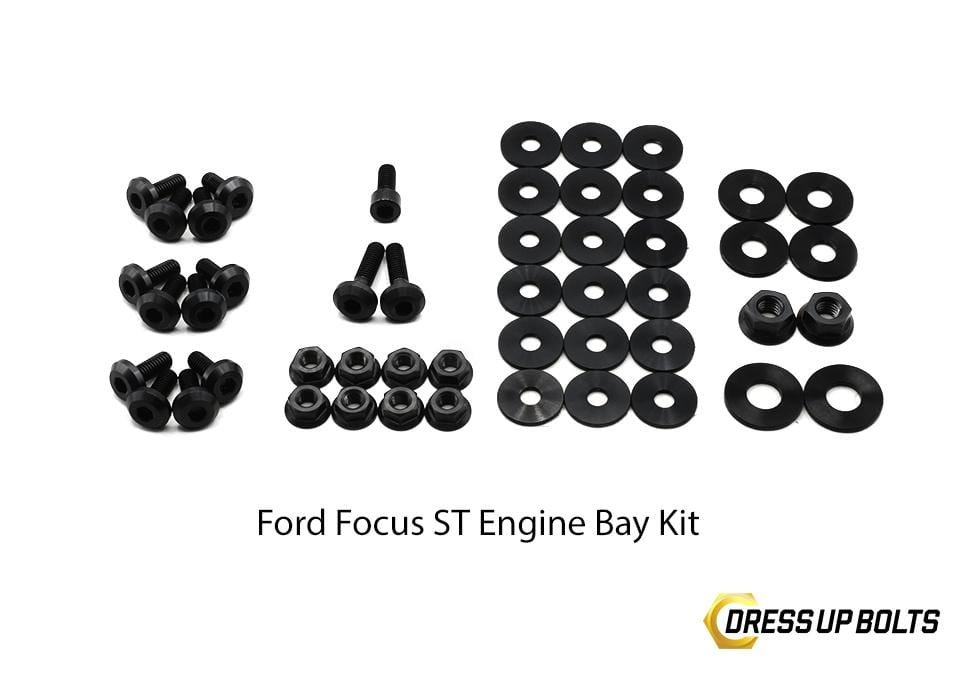 Ford Focus ST (2011-2014) Titanium Dress Up Bolt Engine Bay Kits