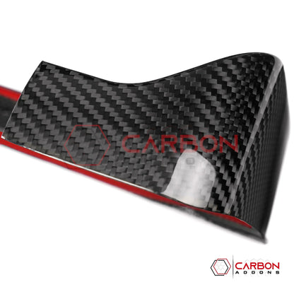 Ford Bronco Raptor Carbon Fiber Rear Tail Light Trim Bezel Cover | Glossy or Matte