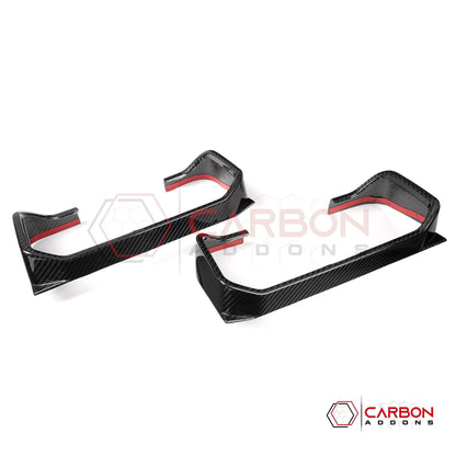 Ford Bronco Raptor Carbon Fiber Rear Tail Light Trim Bezel Cover | Glossy or Matte