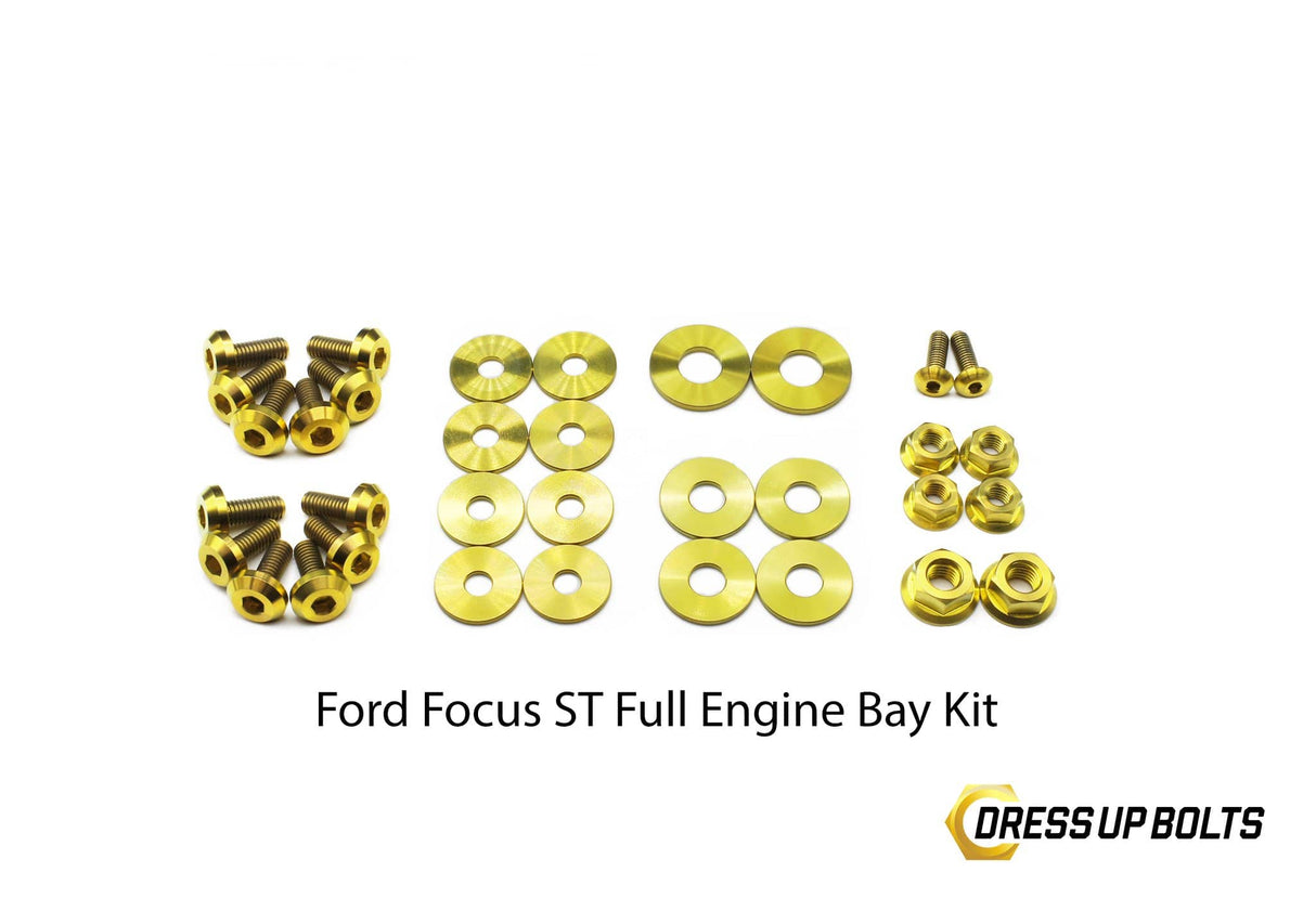 Ford Focus ST (2015-2018) Titanium Engine Bay Kit
