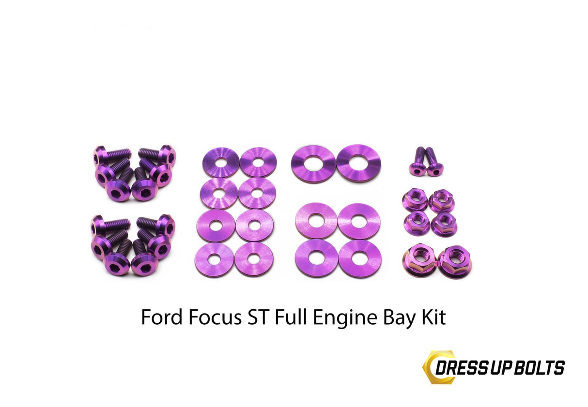 Ford Focus ST (2015-2018) Titanium Engine Bay Kit