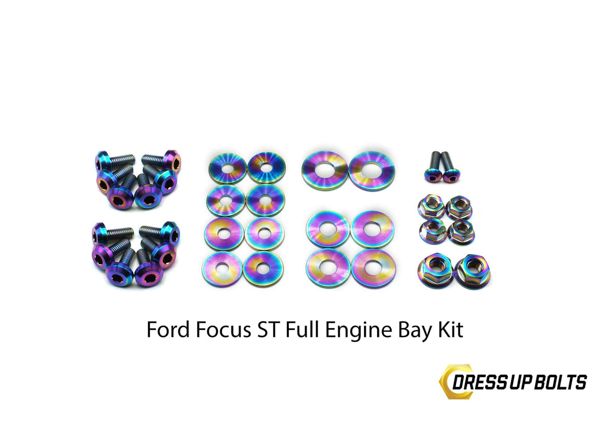 Ford Focus ST (2015-2018) Titanium Engine Bay Kit