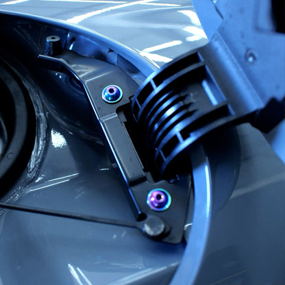 Titanium Hardware Fuel Door Kit - 2023+ Nissan Z