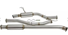 Blox CatBack Exhaust System Fully Polished | Fits 01 + Honda Civic EX Coupe