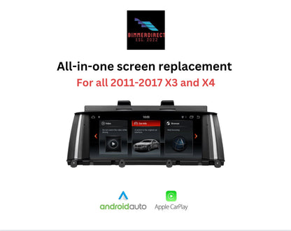 BMW X3 / X4 (F25 & F26) CarPlay and Android Auto Kit