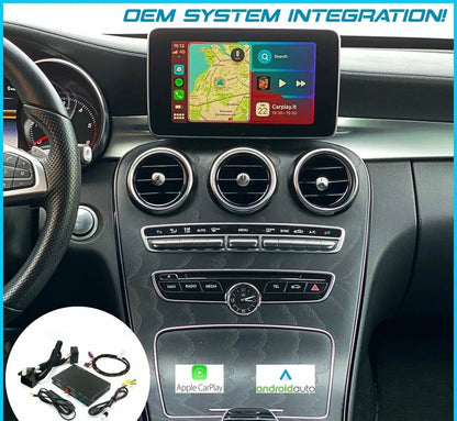 Mercedes GL / GLC (2014-2019) CarPlay & Android Auto MMI Kit