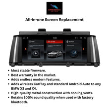 BMW X3 / X4 (F25 & F26) CarPlay and Android Auto Kit