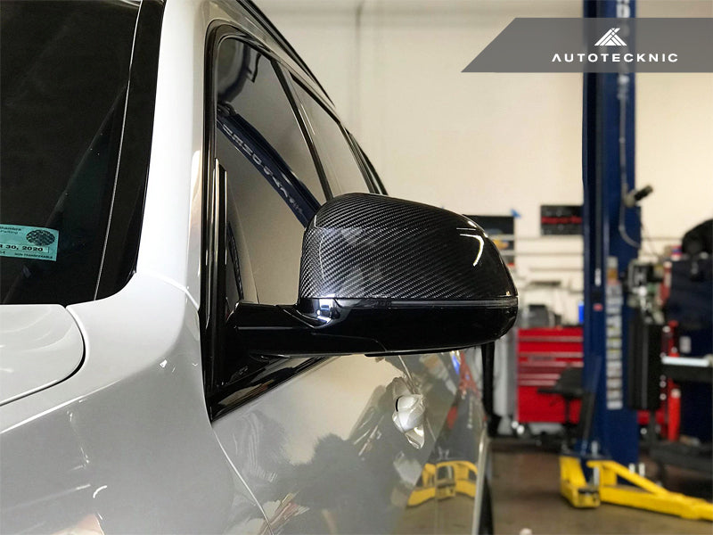AutoTecknic Replacement Dry Carbon Mirror Covers - G01 X3 | G02 X4