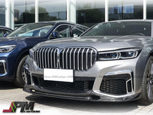 [JPMCarbon] 3D Style Carbon Fiber Front Bumper Add-on Lip Fits For 2020-2022 BMW G11 G12 LCI 7-Series with M-sport Package Only