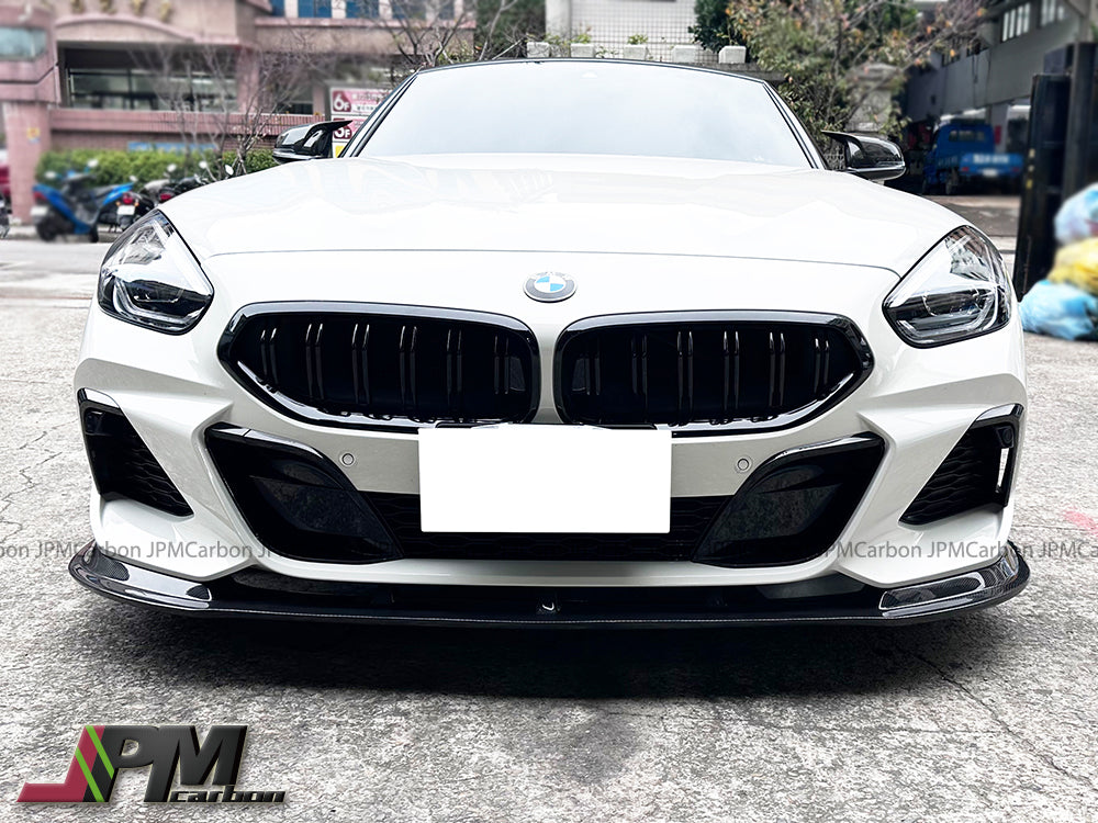 [JPMCarbon] AC Style Carbon Fiber Front Add-on Lip Fits For 2019-2024 BMW G29 Z4 with M-Sport Package Only