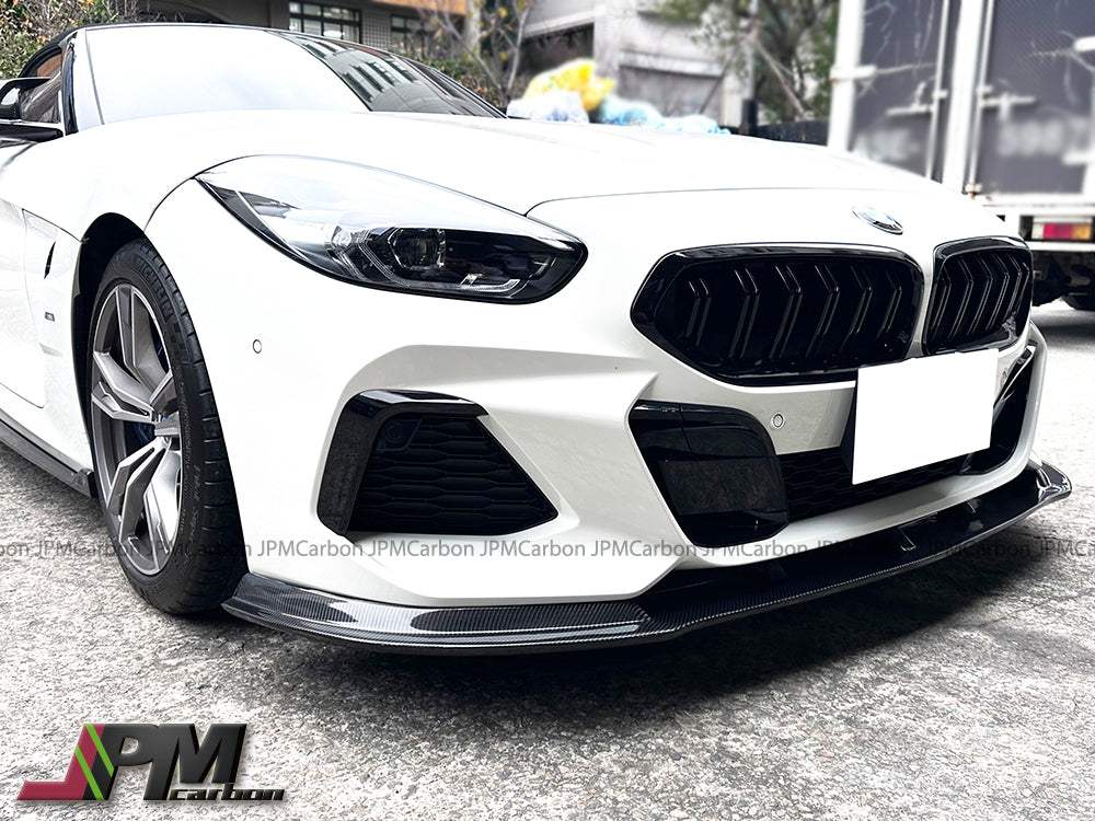 [JPMCarbon] AC Style Carbon Fiber Front Add-on Lip Fits For 2019-2024 BMW G29 Z4 with M-Sport Package Only