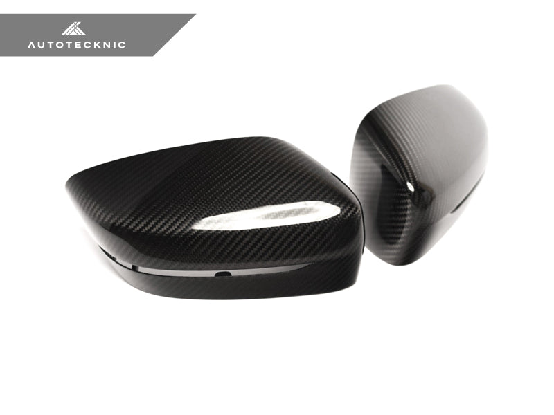 AutoTecknic Replacement Version II Dry Carbon Mirror Covers - G30 5-Series | G32 6-Series GT | G11 7-Series