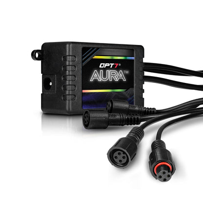 AURA Control Box with RGB 4 Pin Round Waterproof Connector