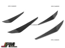 [JPMCarbon] Carbon Fiber Front Bumper Canard Fins Fits For 2020-2025 BMW G80 M3 / G82 M4 Only