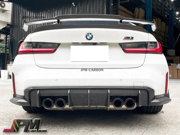 [JPMCarbon] MP Style Dry Carbon Trunk Spoiler Fits For 2020-2025 BMW G80 M3 & G82 M4