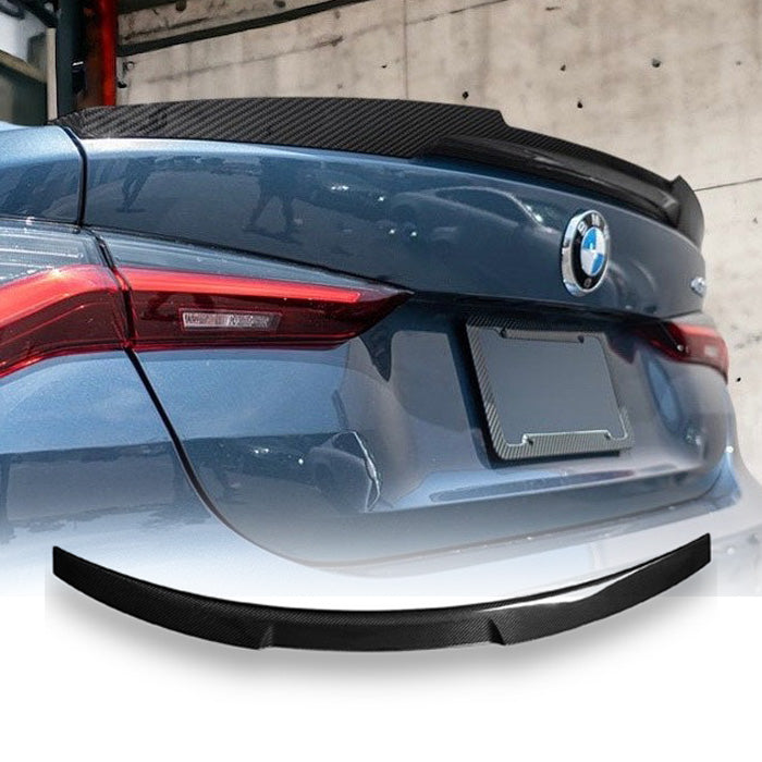 BMW G82 M4 & G22 V Style Trunk Spoiler - Carbon Fiber