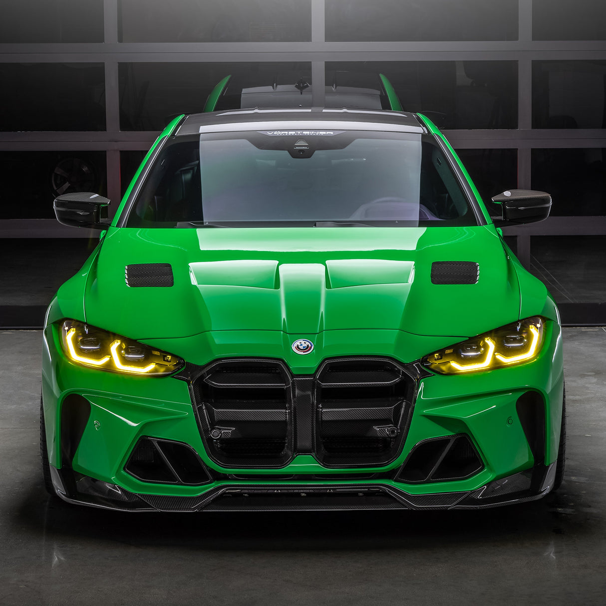 Vorsteiner - GTS-V BMW G8X M3 | M4 One-Piece Carbon Fiber Aero Front Bumper